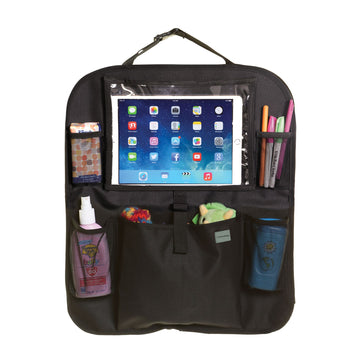 Car Back Seat Tablet Organiser (Black)