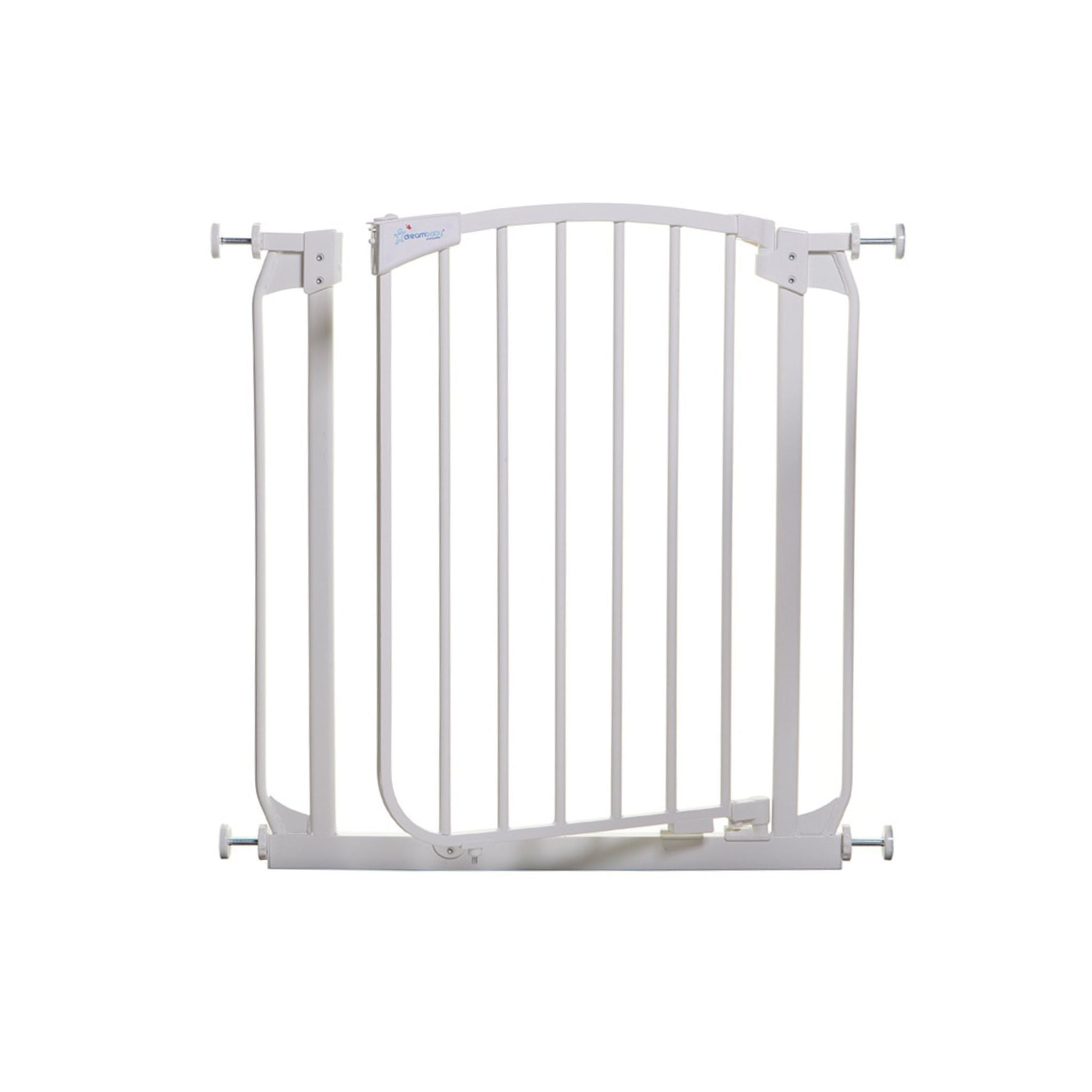 Chelsea Auto Close Metal Baby Gate - White (71 – 82cm wide)