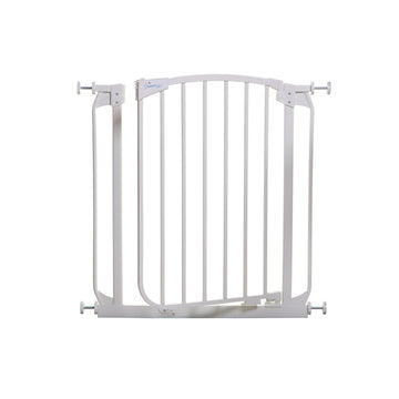 Chelsea Auto Close Metal Baby Gate - White (71 – 82cm wide)