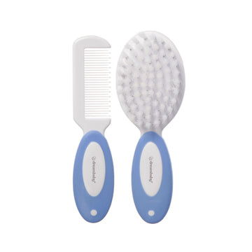 Deluxe Brush & Comb Set – Blue