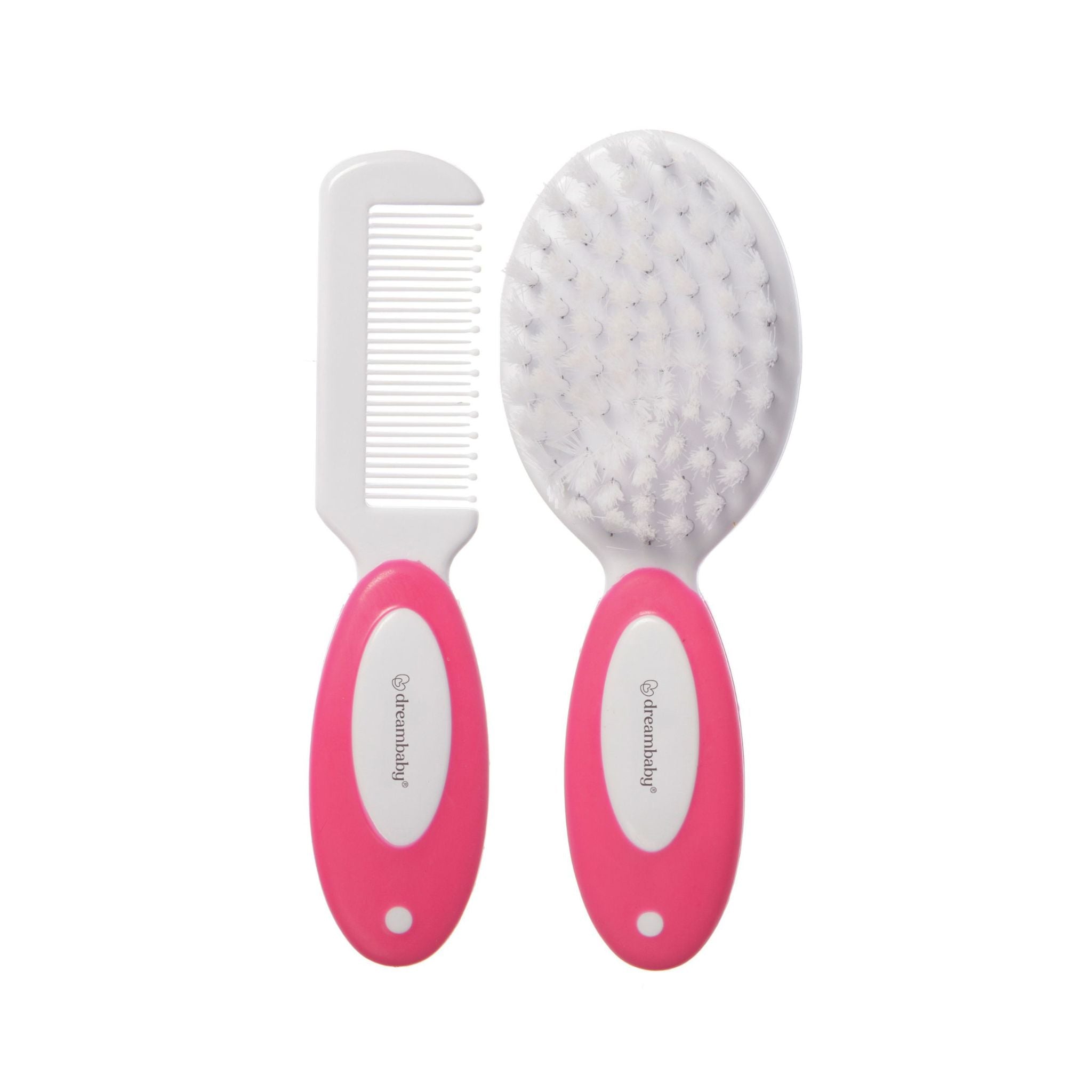 Pink Deluxe Brush & Comb Set