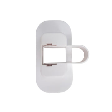 Adhesive Lever Door Lock - 2pk