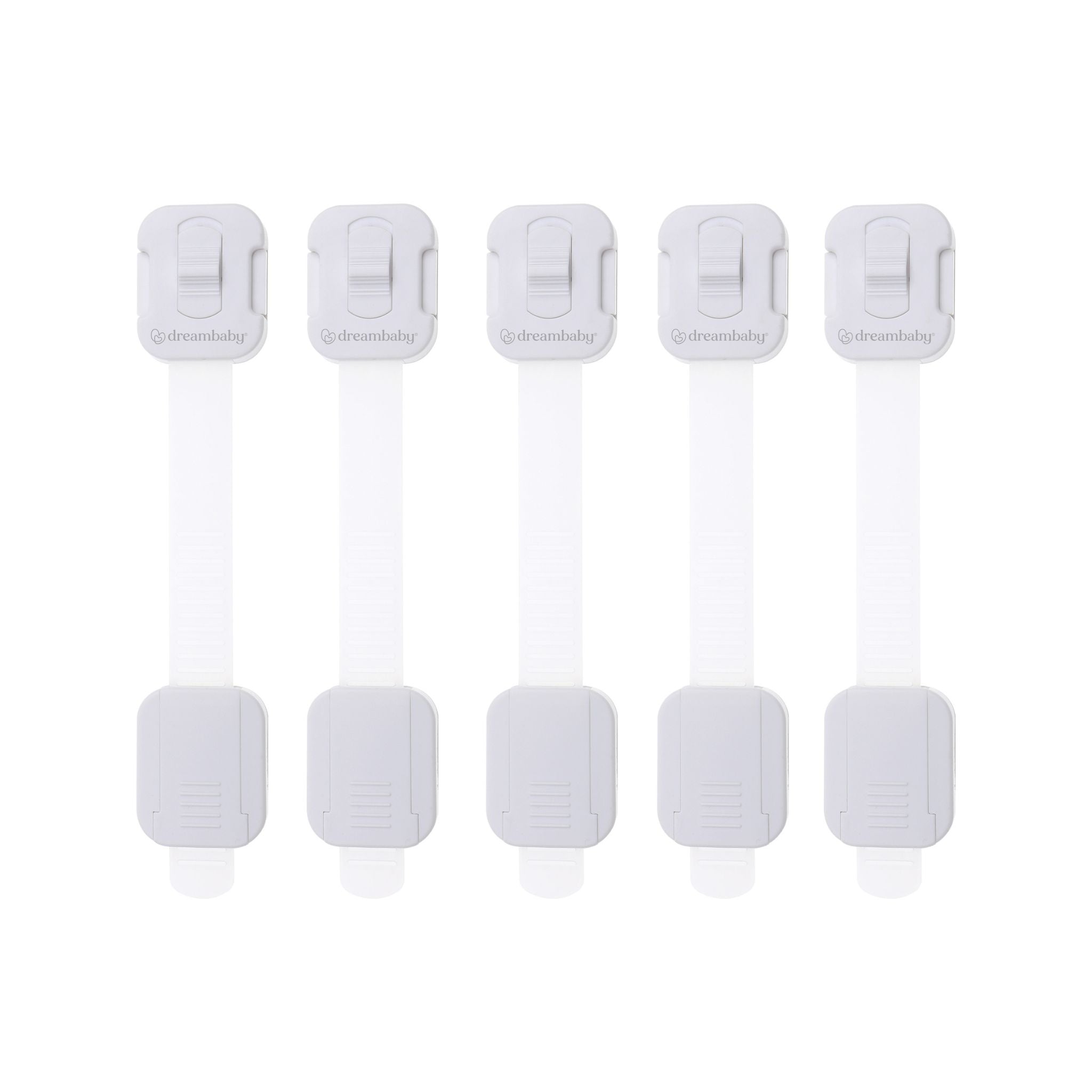 Multi-Purpose Swivel Adapta-Latch – 5 Pack, White