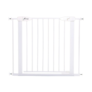 Boston Magnetic Auto-Close Gate + 2 x 2.75" extensions - White