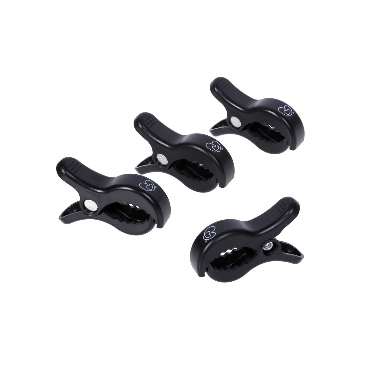 Stroller Clips Black