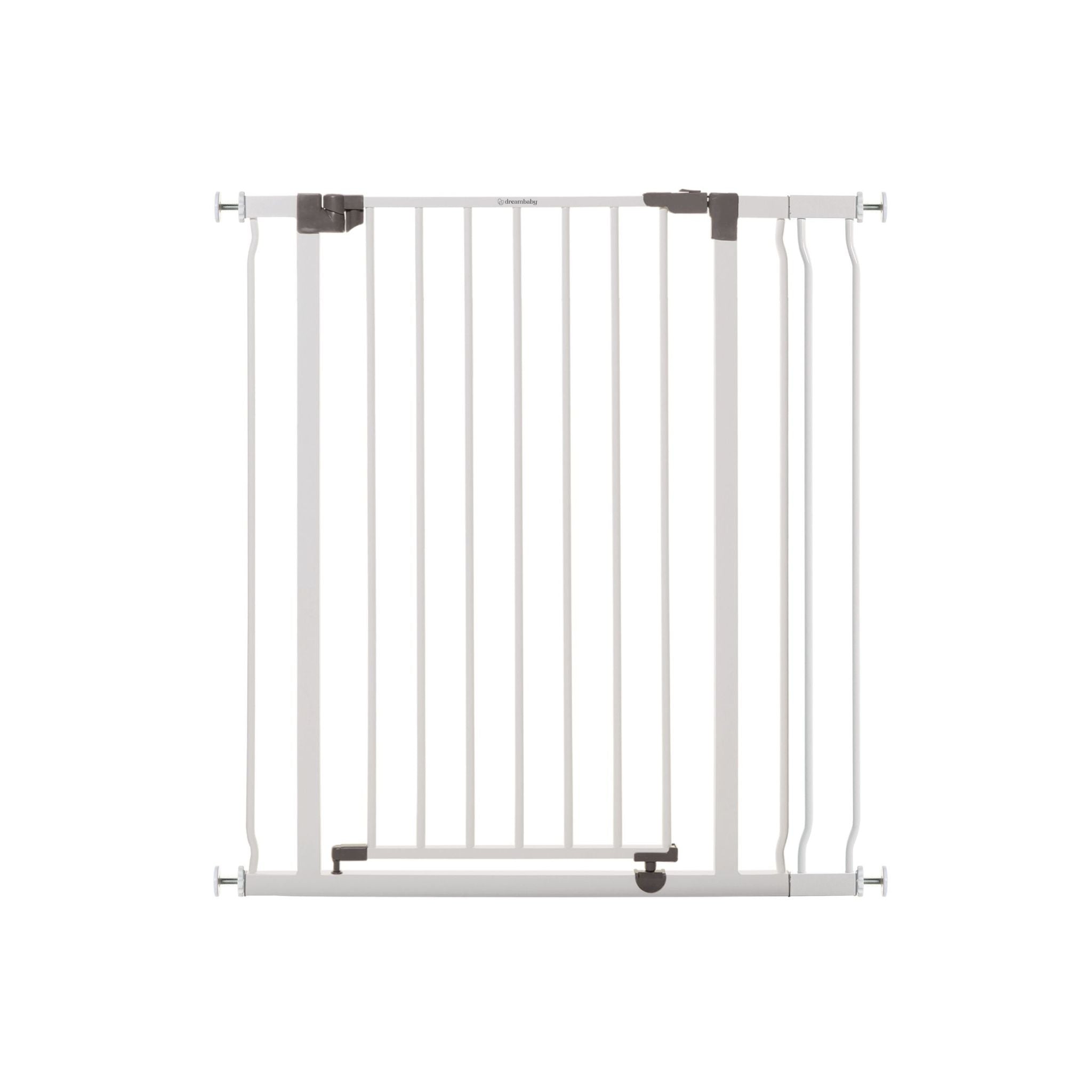 Liberty Extra Tall 29.5-36.5In Easy Close Metal Baby Gate - White