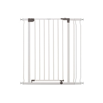 Liberty Extra Tall 29.5-36.5In Easy Close Metal Baby Gate - White
