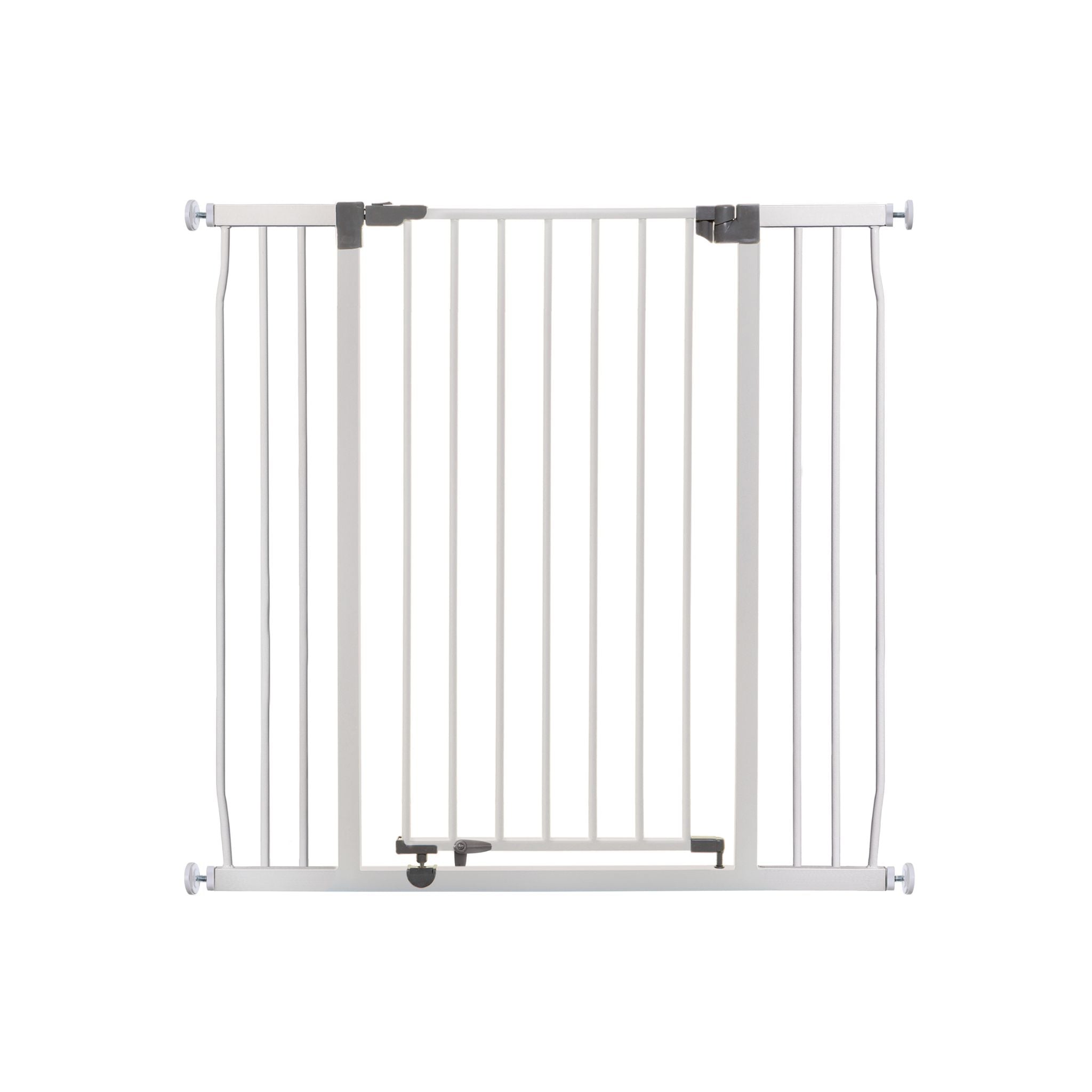 Liberty Xtra-Tall & Xtra-Wide Hallway Security Gate With Smart Stay-Open Feature - White