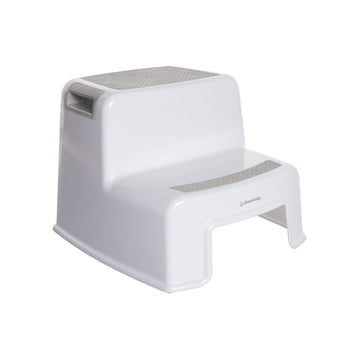2-Up Step Stool - Grey & White