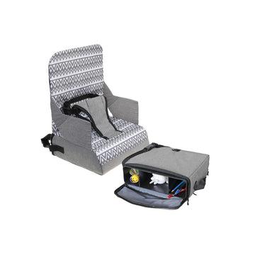 Grab N' Go Booster Buddy - Grey ZigZag