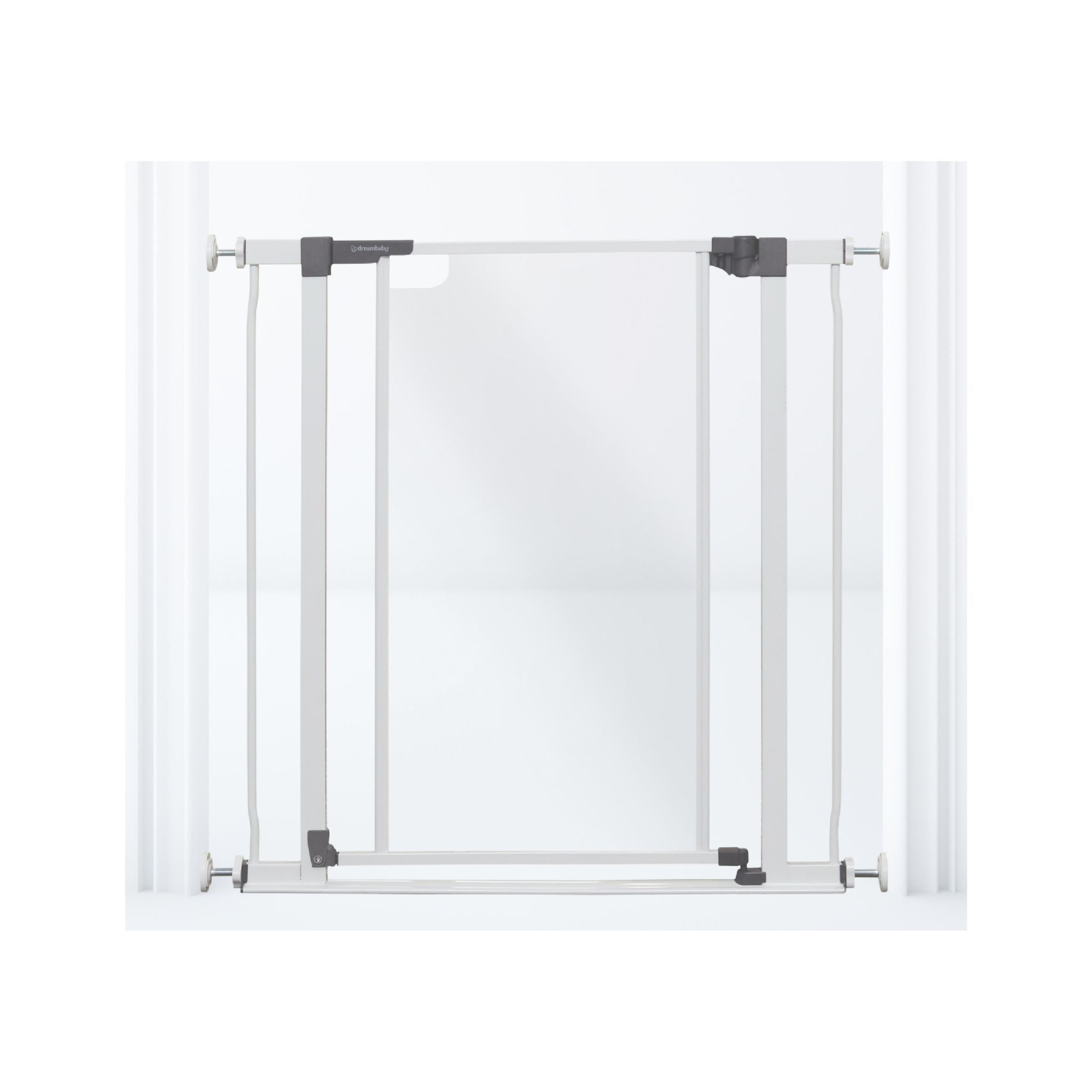 Clear View Low Rise Security Gate -  White