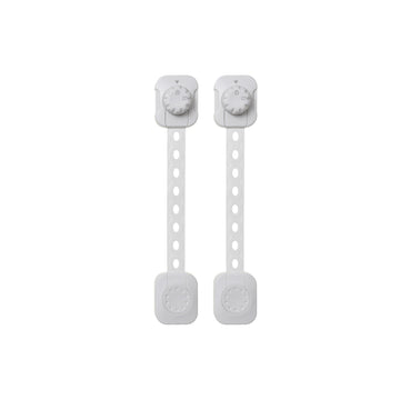 Twist 'N Lock Multi-Purpose Latch White - 2 Pack
