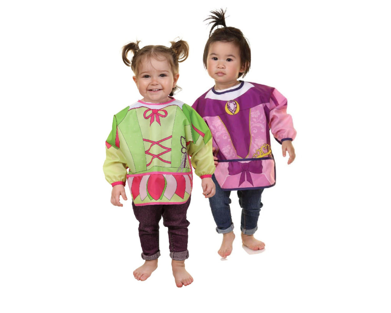 Character Bibs/Smocks with Sleeves - Fairy Princess & Vet