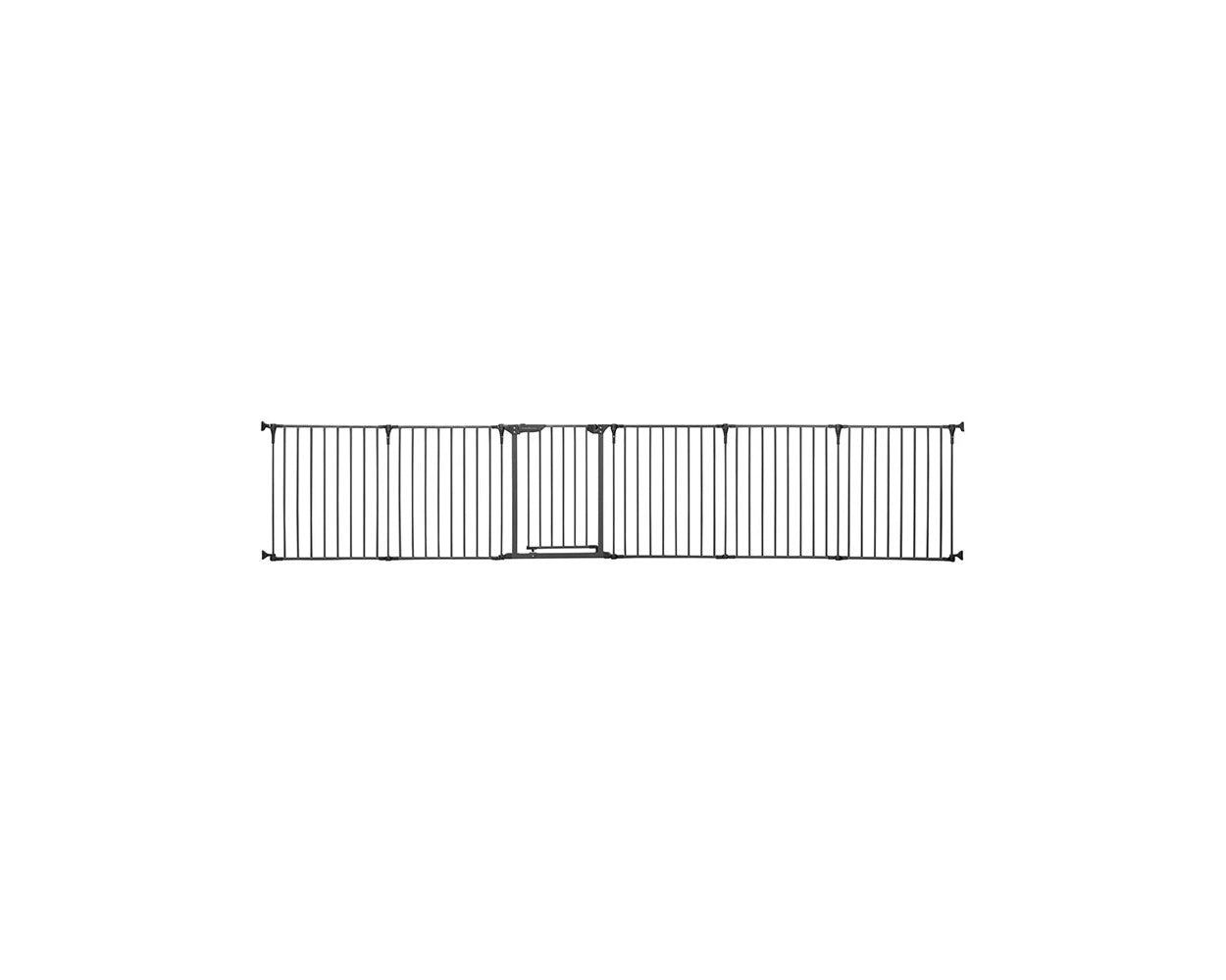 Little Chicks Oxford 3-In-1 Metal Play Yard Charcoal