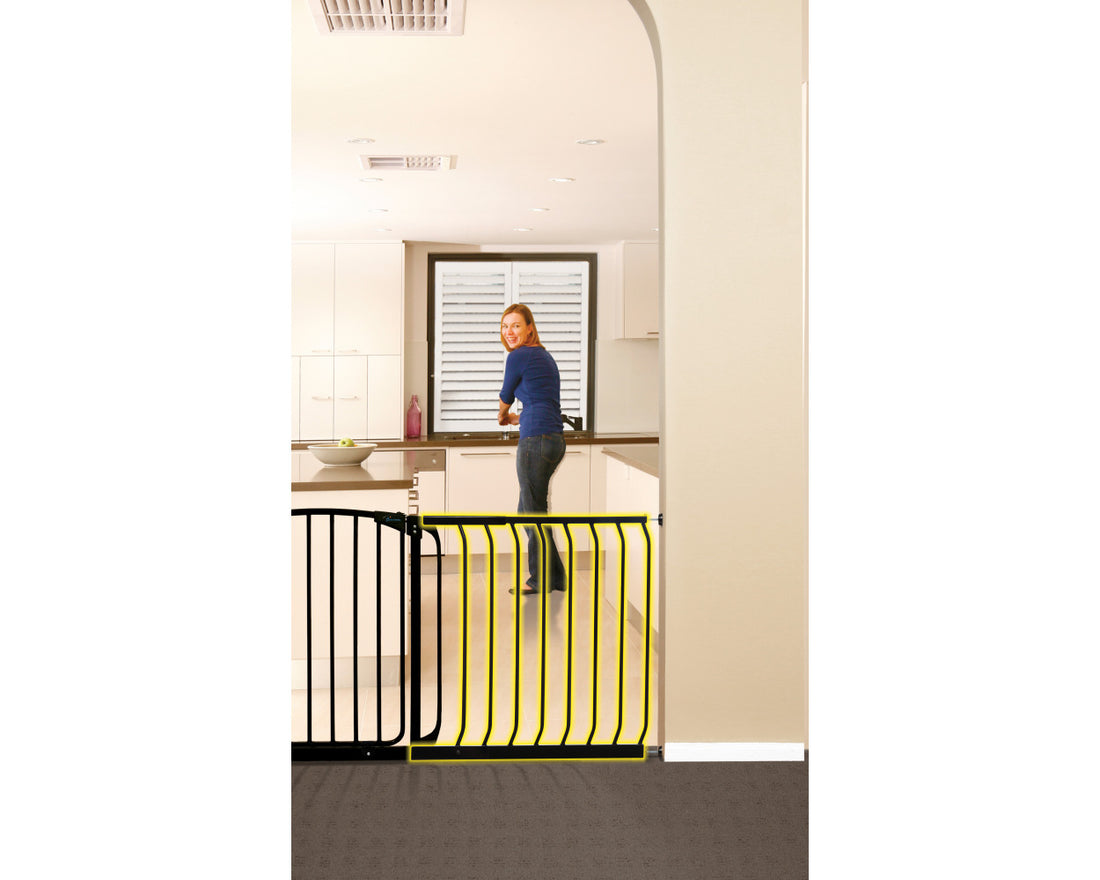 CHELSEA TALL 63CM GATE EXTENSION - BLACK